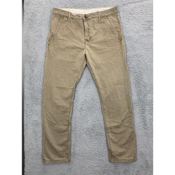 LEVI's 32x30 Chino White Tab Hidden Concealed Button Fly Reinforced Pockets - Picture 2 of 16